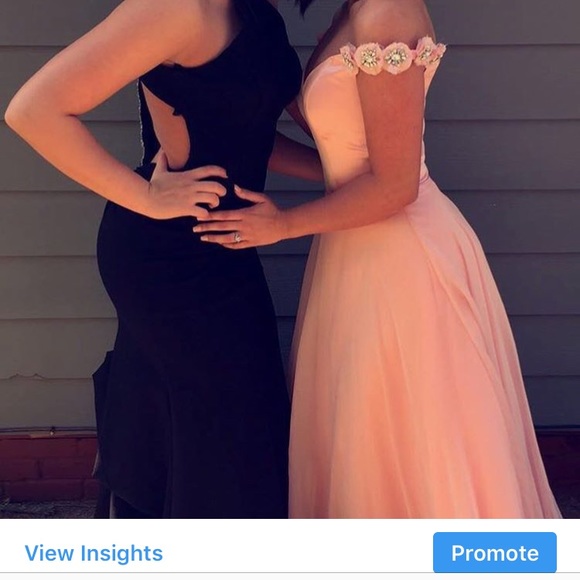 Pink SHERRI HILL prom dress - Picture 3 of 4